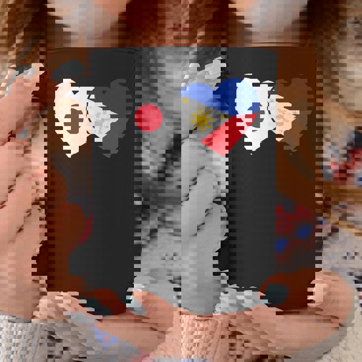 Japanese Flag Phillipinesフィリピンの遺産 フィリピンのルーツ 日本の国旗 フィリピンの国旗 コーヒーマグ 面白い贈り物