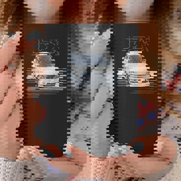 Jdm Car Jzx100 In Drift Powerlide 1Jz チェイサー ターボセダン コーヒーマグ 面白い贈り物