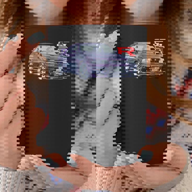 Jdm Car R33-Spec ミッドナイトトラック 400R コーヒーマグ 面白い贈り物