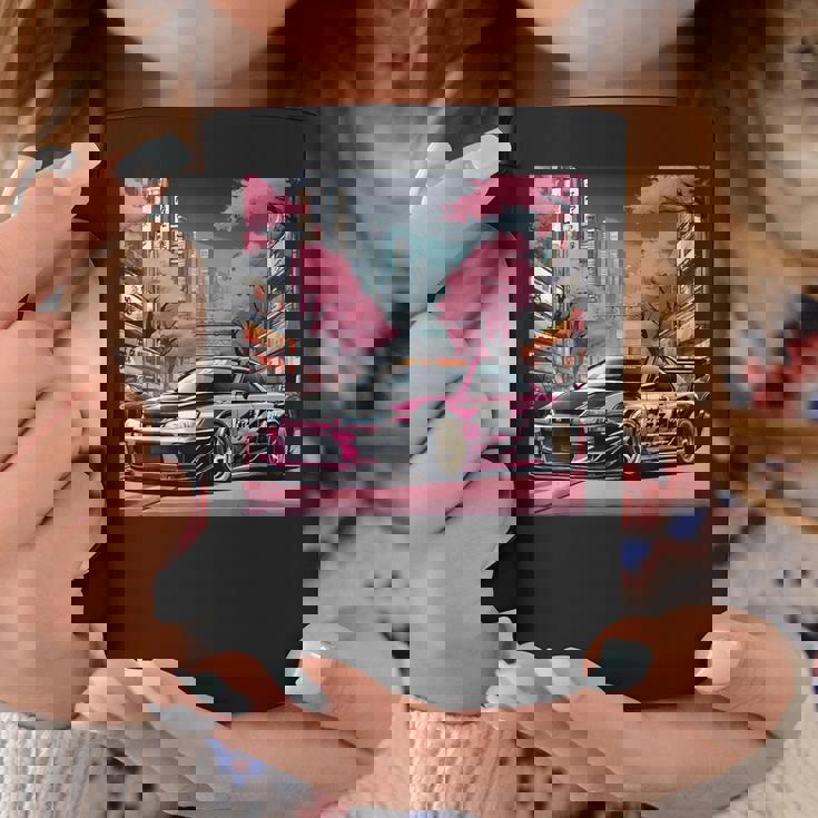 Jdm レトロ 和 ドリフト 車 東京 スカイライン 桜 コーヒーマグ 面白い贈り物