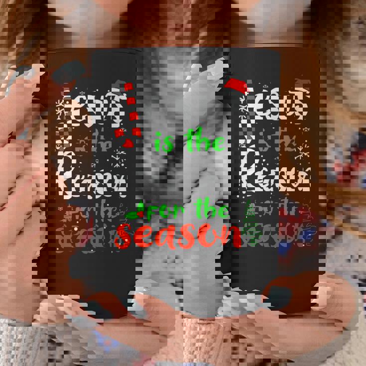 Jesus Is The Reason For Theeason クリスマス 神の信仰 コーヒーマグ 面白い贈り物