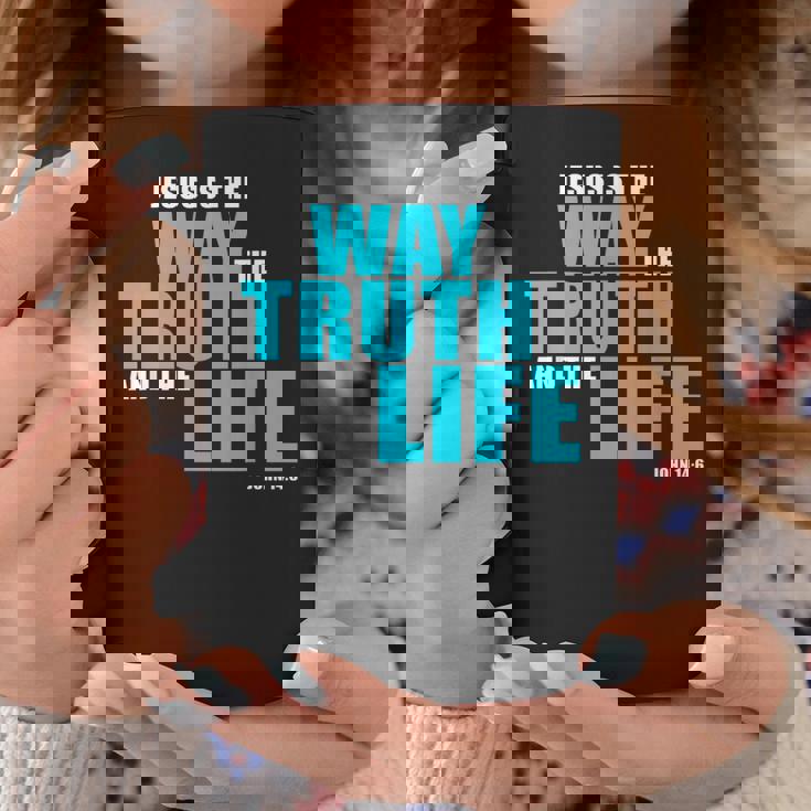 Jesus Is The Way The Truth And The Life – John 14 コーヒーマグ 面白い贈り物