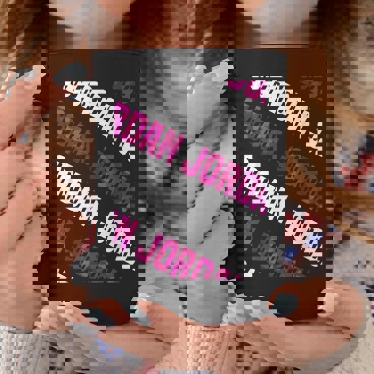 Jordanカモ柄ピンクカモフラージュ コーヒーマグ 面白い贈り物