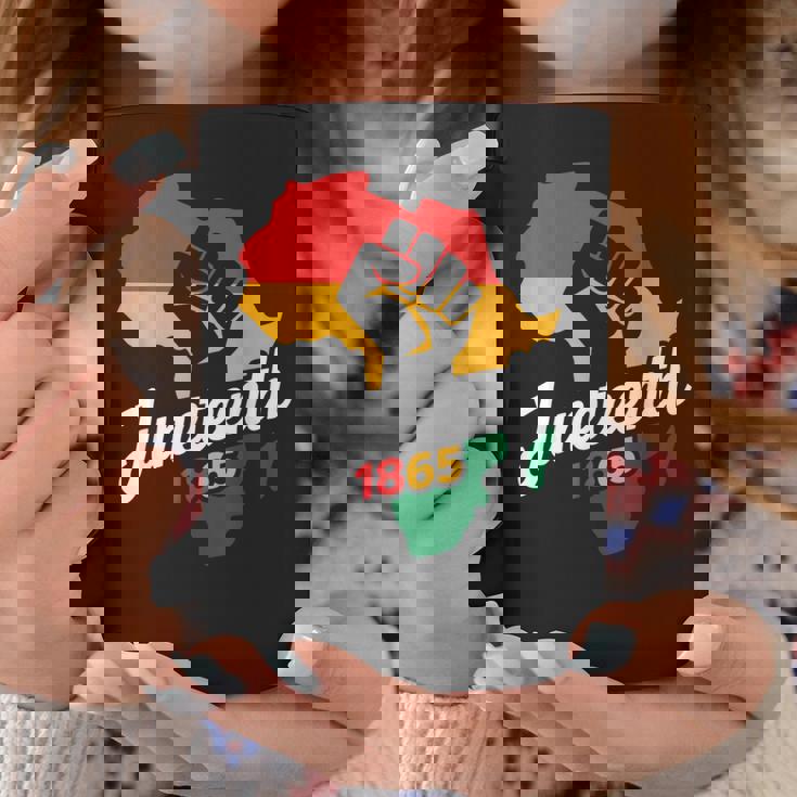 Junenth 1865 Black History Afro American African Freedom Coffee Mug Personalized Gifts