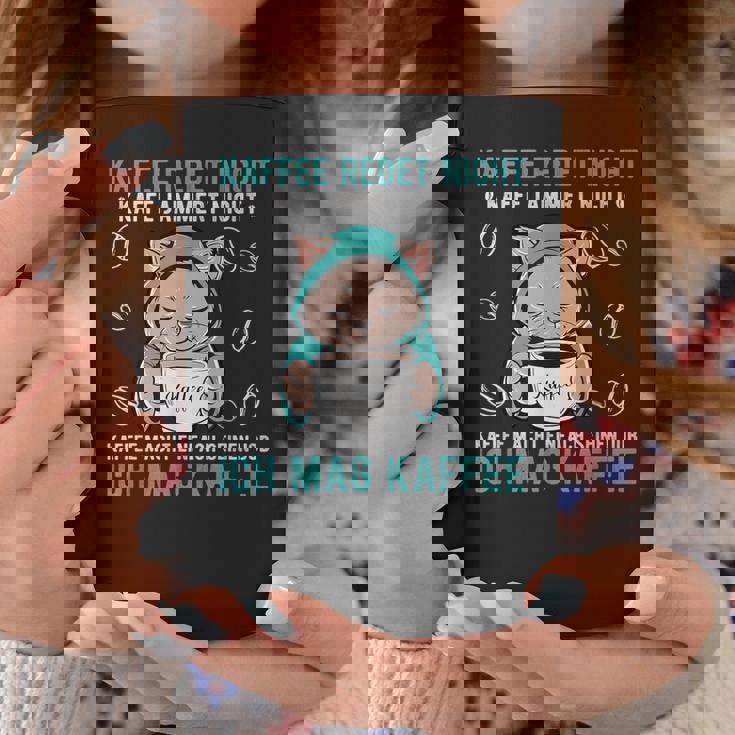 Kaffee Redet Nicht Kaffee Jammert Nicht Cat 諺 コーヒーマグ 面白い贈り物