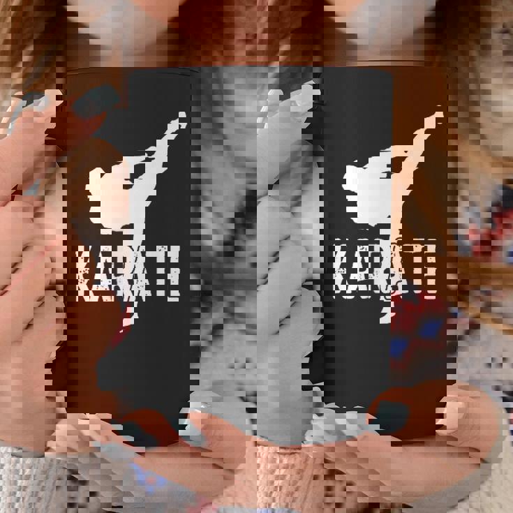 Karate Kick 空手キック松濤館、剛柔和道上地糸東極真流 コーヒーマグ 面白い贈り物