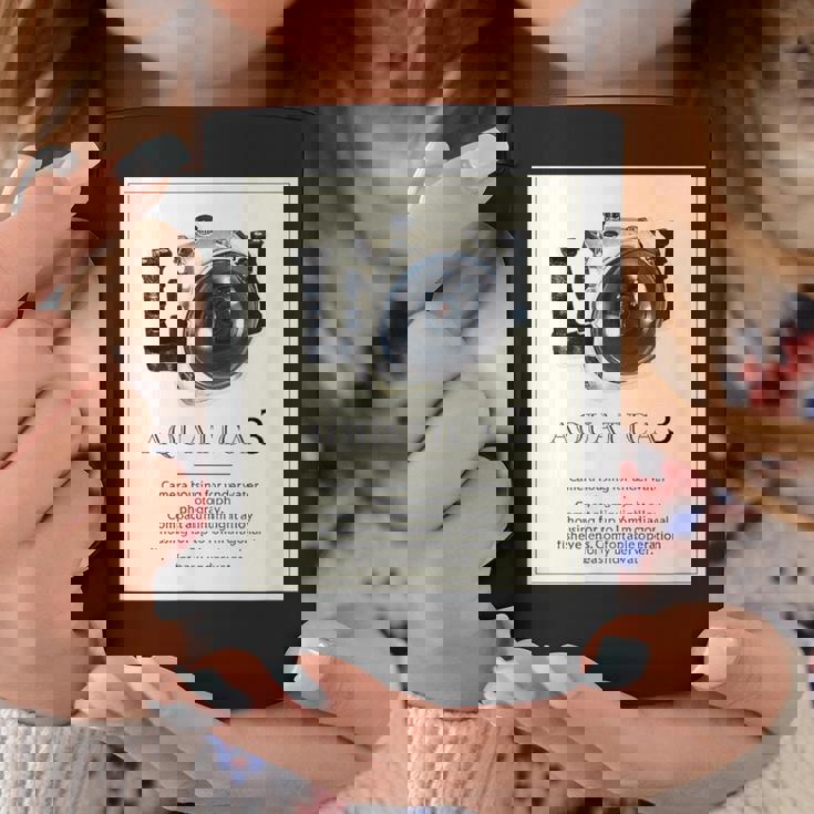 Kenko 水中カメラハウジングaquatica アクアティカ 前面プリント 80年代復刻 コーヒーマグ 面白い贈り物