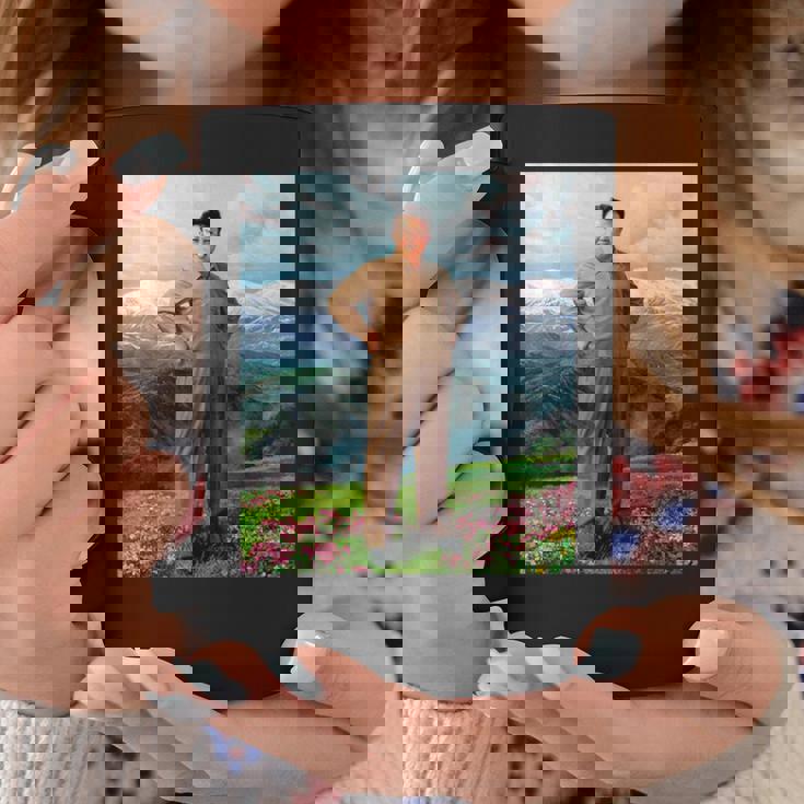 Kim Jong Il Kim Jong Un Humour North Korea コーヒーマグ 面白い贈り物