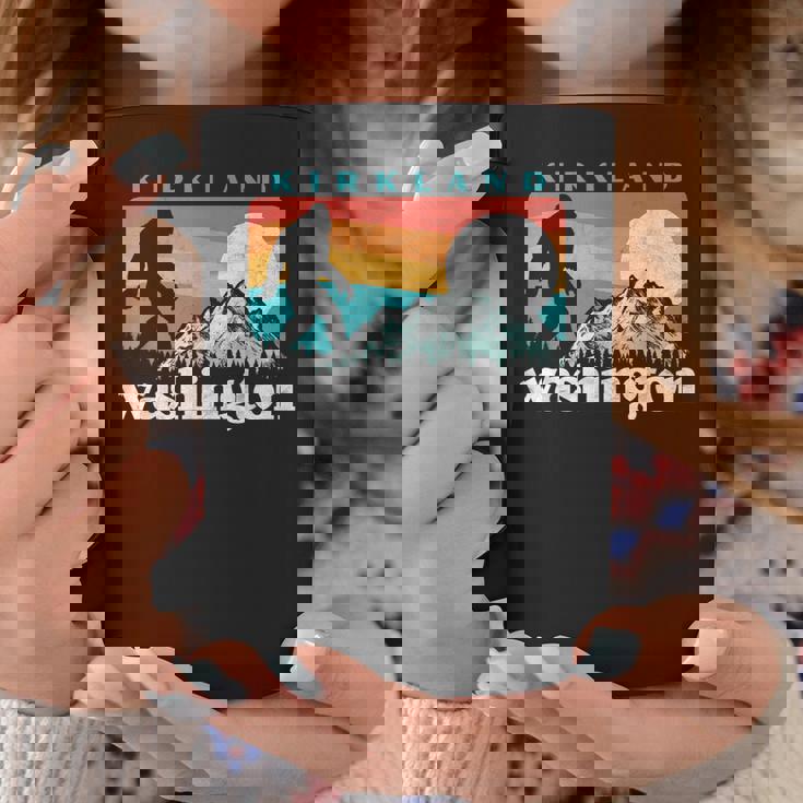 Kirkland Washington Retro 80S Bigfoot コーヒーマグ 面白い贈り物