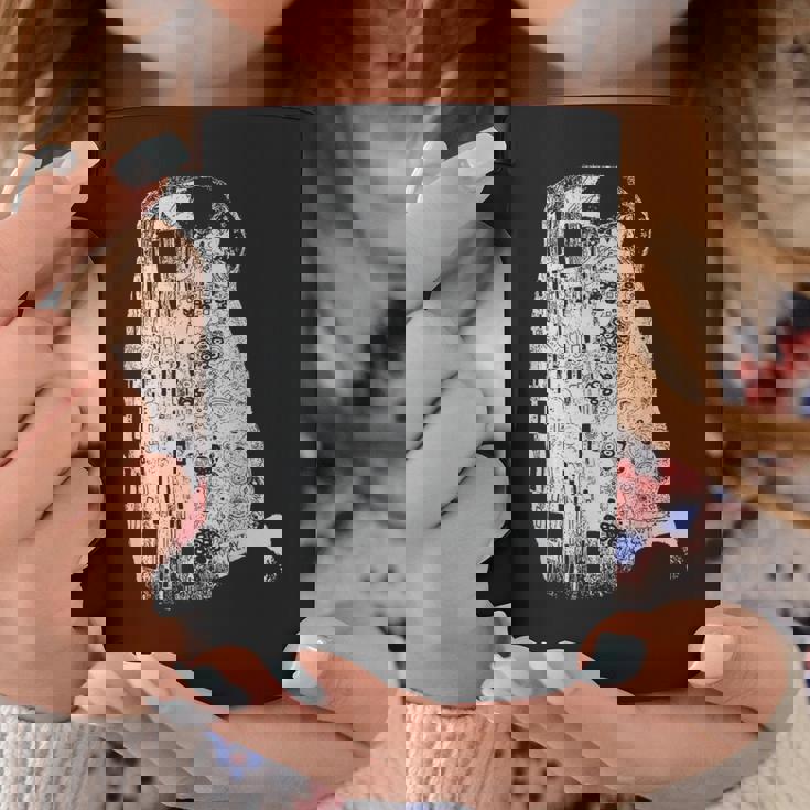 The Kiss グスタフ・クリムト クラシック アールヌーボー グラフィック Freedom コーヒーマグ 面白い贈り物