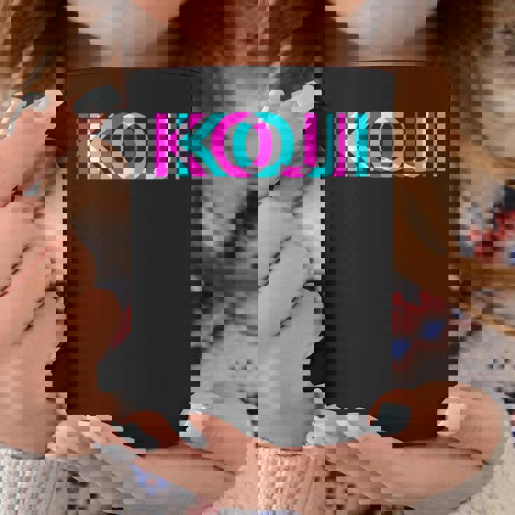 Koji こんにちは、私の名前はファーストネームタグ コーヒーマグ 面白い贈り物