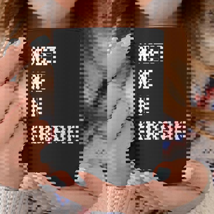 Kurashiki Chugoku で会いましょう 日本 コーヒーマグ 面白い贈り物