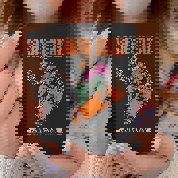 Laid Back スケルトン スケートボーダー サンタクルーズ コーヒーマグ 面白い贈り物