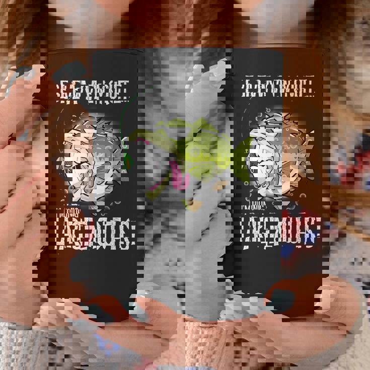 Largemouth Hunter 面白いビッグバス釣りユーモア コーヒーマグ 面白い贈り物