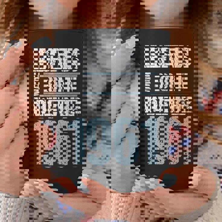 Legends Were Born In November 1961 誕生日 コーヒーマグ 面白い贈り物