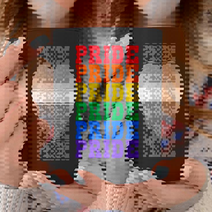 Lgbtq レインボーカラーのプライド コーヒーマグ 面白い贈り物