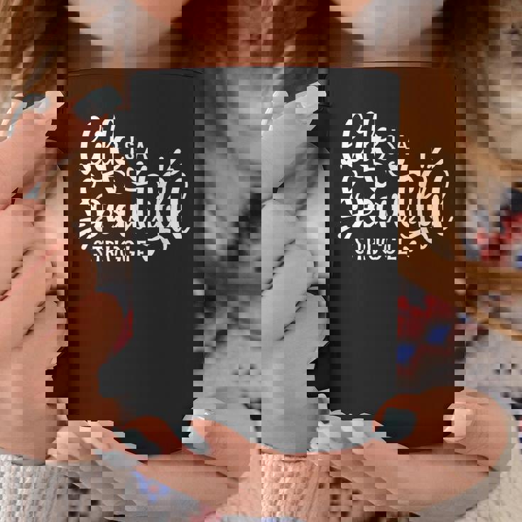 Life Is A Beautifultruggle インスピレーション モチベーション コーヒーマグ 面白い贈り物