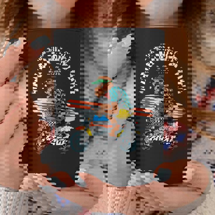 Life Is A Monkey バイク サーフィン 猿版 コーヒーマグ 面白い贈り物