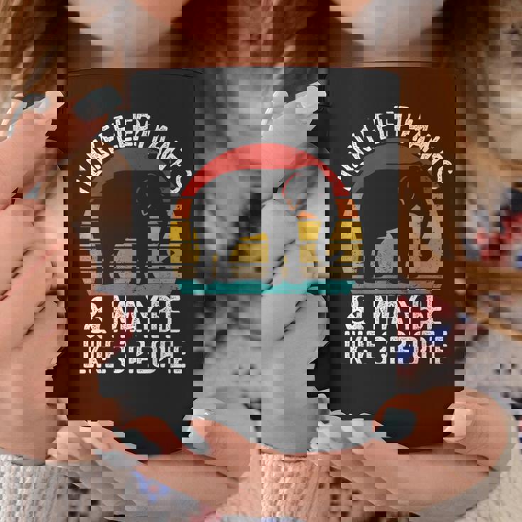 I Like Elephants And Maybe Like 3 People シャツ 象 コーヒーマグ 面白い贈り物