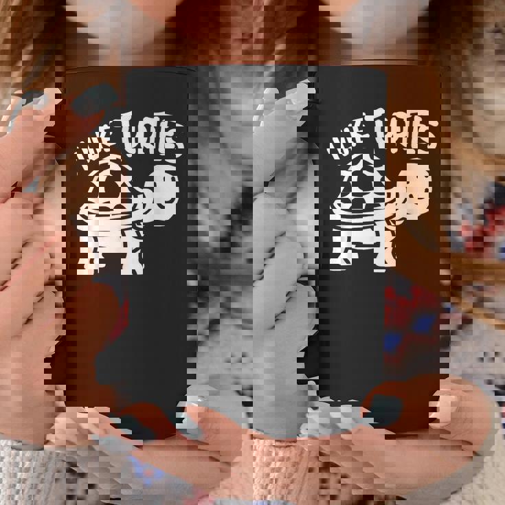 I Like Turtles かわいい 亀 愛 亀 海 動物 好き コーヒーマグ 面白い贈り物