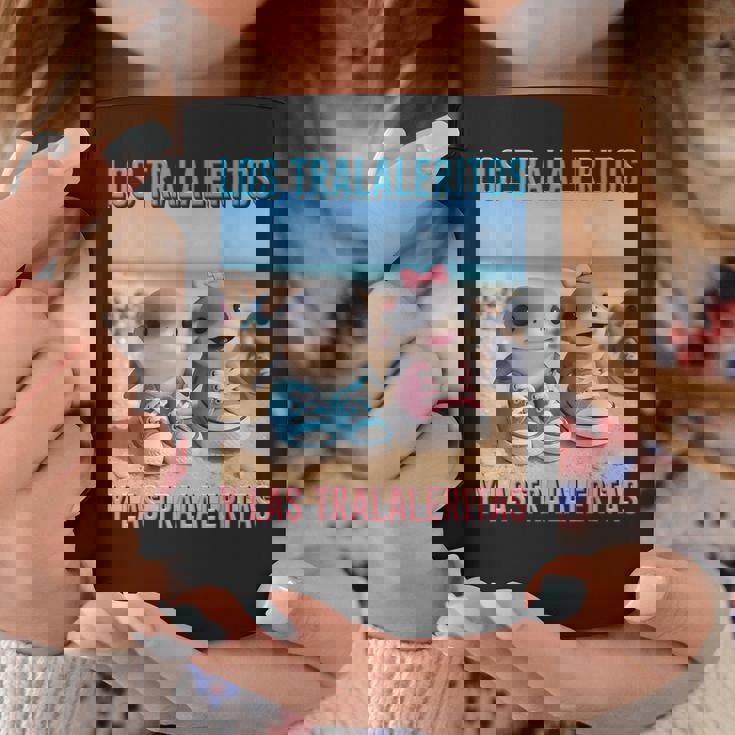 Los Traleritos Y Las Traleritas イタリアのブレインロットモンスター コーヒーマグ 面白い贈り物