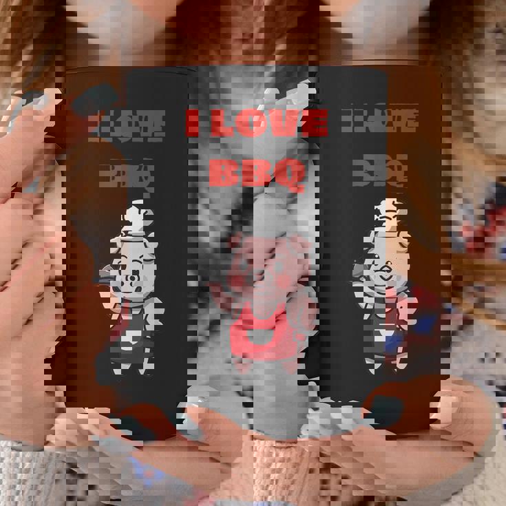 I Love Bbq グリル & スモーカー コーヒーマグ 面白い贈り物