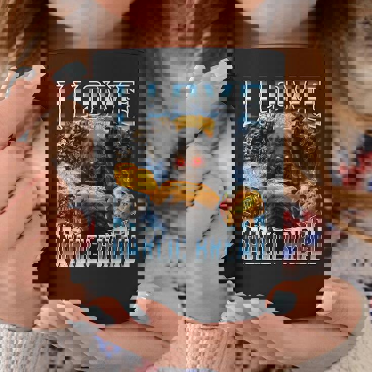 I Love Garlic Bread コーヒーマグ 面白い贈り物