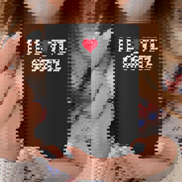 I Love Götz マッチング ガールフレンド&ボーイフレンド Götz 名前 コーヒーマグ 面白い贈り物