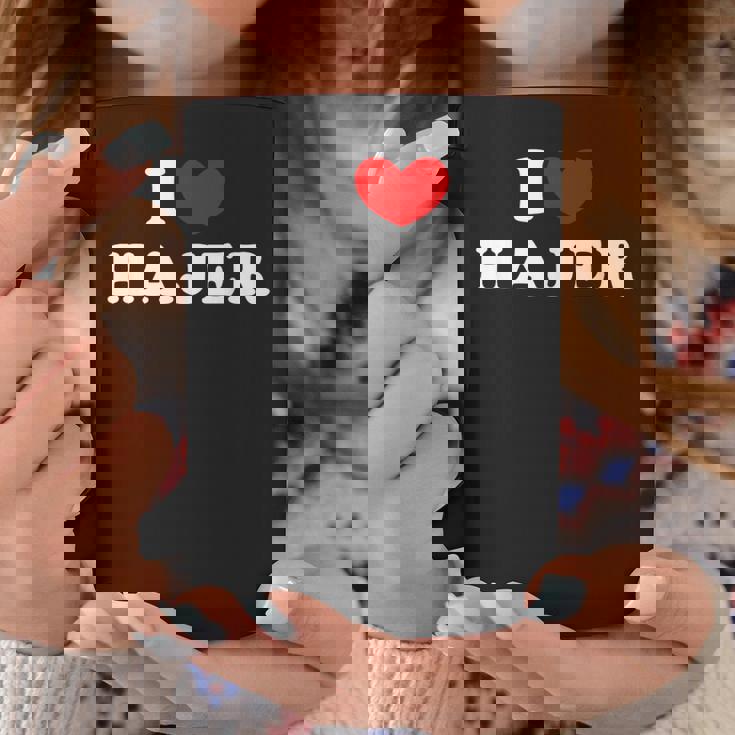 I Love Hajer 私は愛する Hajer コーヒーマグ 面白い贈り物