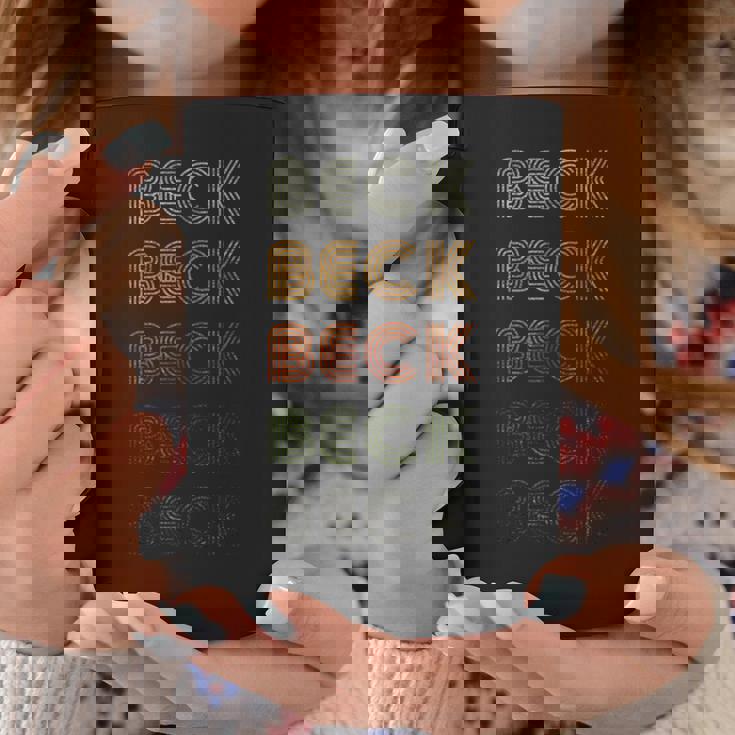 Love Heart Beck グランジ ビンテージスタイル ブラックベック コーヒーマグ 面白い贈り物