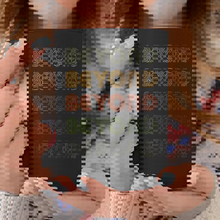 Love Heart Beyond グランジ ビンテージスタイル ブラック ビヨンド コーヒーマグ 面白い贈り物