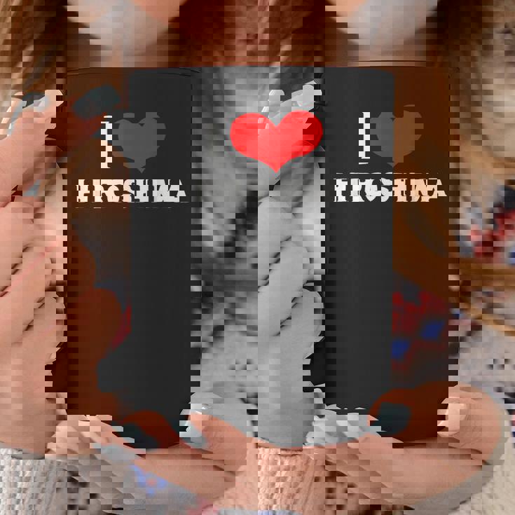 I Love Hiroshima 愛 ハート 広島 広島県 日本 お土産 かわいい おしゃれ コーヒーマグ 面白い贈り物