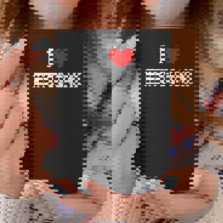 I Love Hitomi 私は愛する Hitomi コーヒーマグ 面白い贈り物