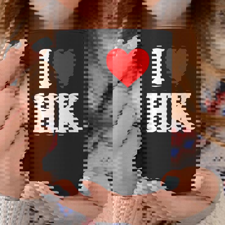 I Love Hk Heart Hong Kong コーヒーマグ 面白い贈り物