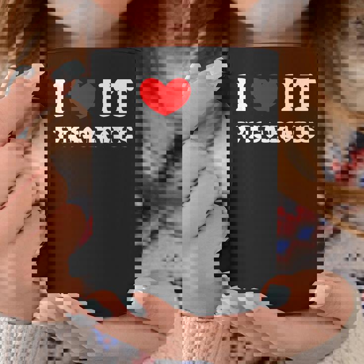 I Love Itigorous 私はそれが元気であるのが大好きです コーヒーマグ 面白い贈り物