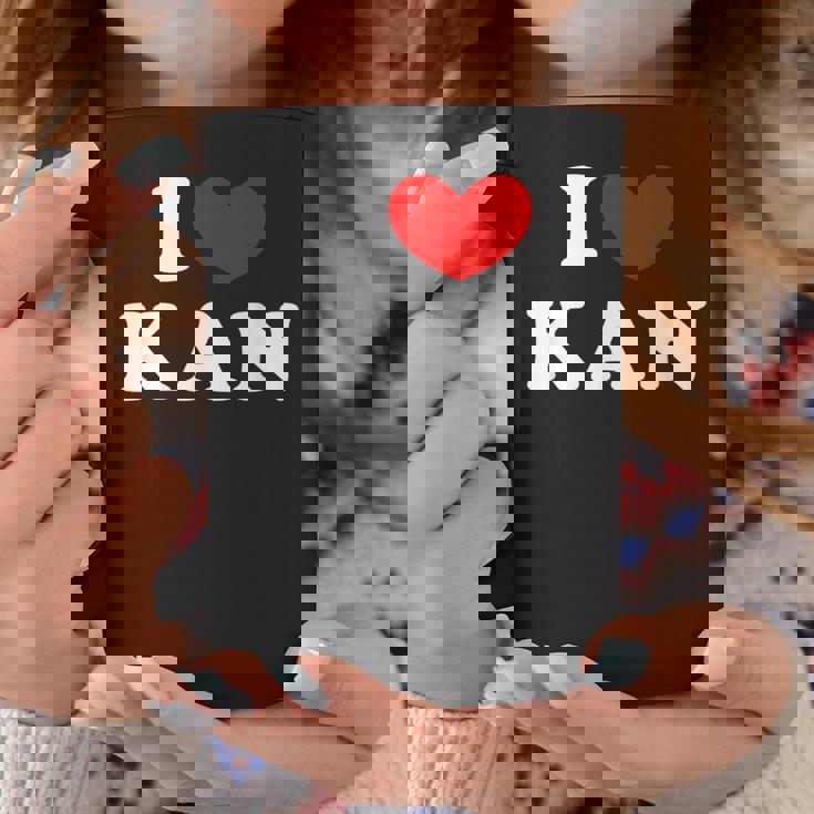 I Love Kan 私は愛する Kan コーヒーマグ 面白い贈り物