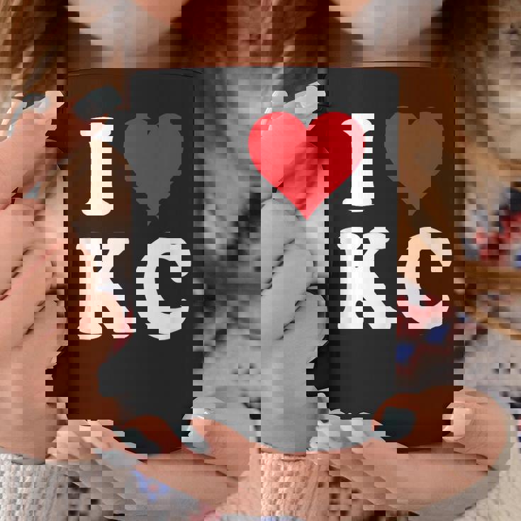 I Love Kc Initials I Heart KC First Last Name K C コーヒーマグ 面白い贈り物