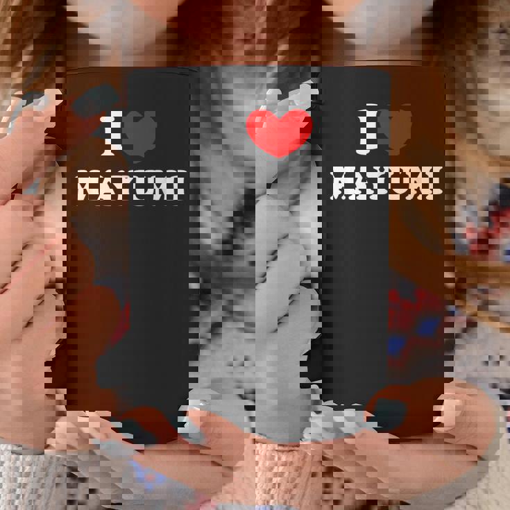 I Love Mayumi 私は愛する Mayumi コーヒーマグ 面白い贈り物