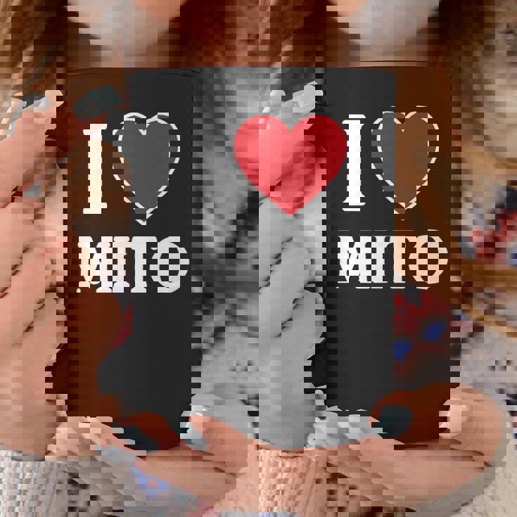 I Love Mito、ハートのある日本の都市 コーヒーマグ 面白い贈り物
