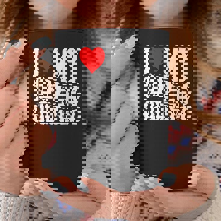 I Love My Yapping Girlfriend コーヒーマグ 面白い贈り物