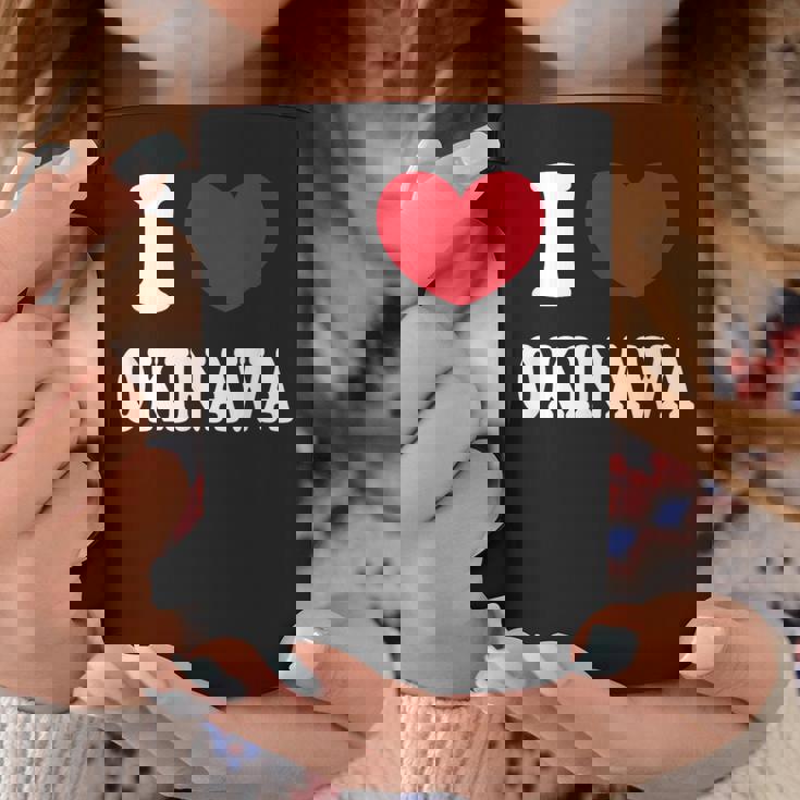 I Love Okinawa 沖縄大好き コーヒーマグ 面白い贈り物