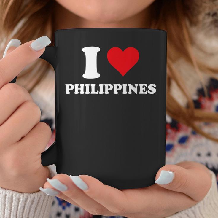 I Love Philippines Coeur Cadeau Philippin Philippine Tasse Cadeaux drôles