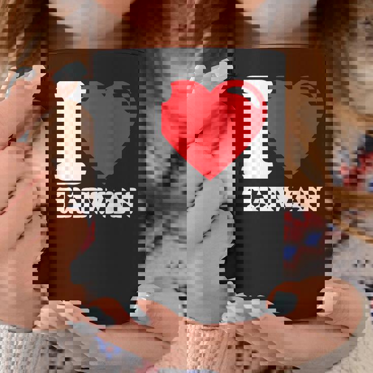 I Love Taiwan 台北国旗 ハートトラベル 台湾製品 コーヒーマグ 面白い贈り物