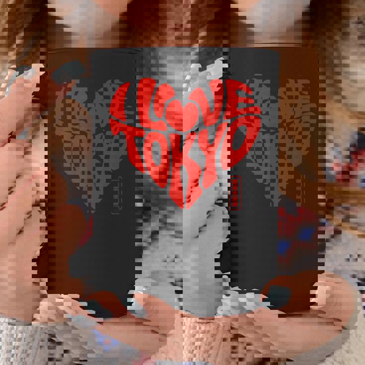 I Love Tokyo 日本の漢字文字 東京 日本 お土産 コーヒーマグ 面白い贈り物