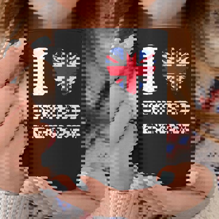 I Love United Kingdom ハートフラッグ イギリス Uk グレートブリテン コーヒーマグ 面白い贈り物