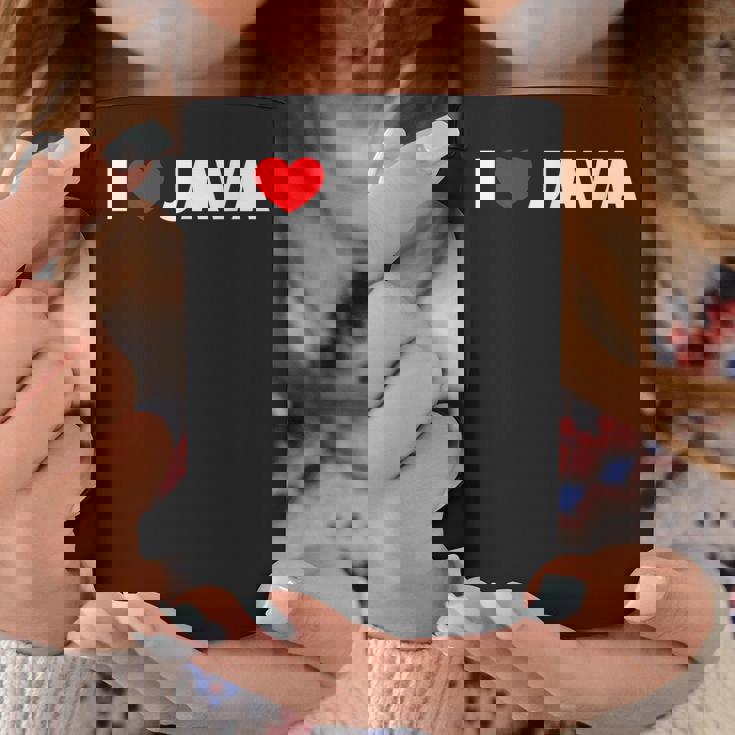 I Love ハート Java コーヒーマグ 面白い贈り物
