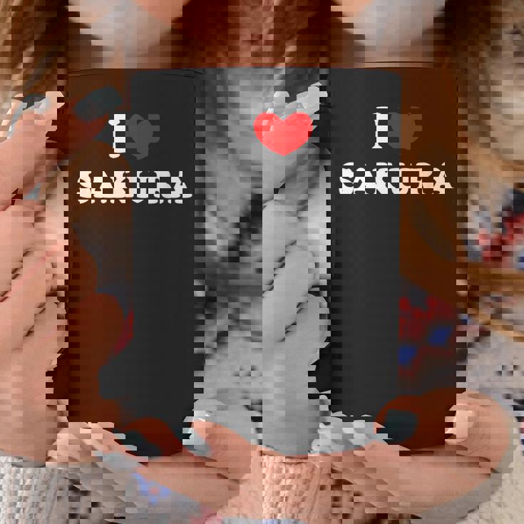 I Loveakura 私は愛するakura コーヒーマグ 面白い贈り物