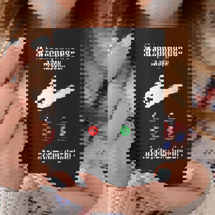 M'appelle チェーンソー ランバージャック&林業チェーンソー コーヒーマグ 面白い贈り物