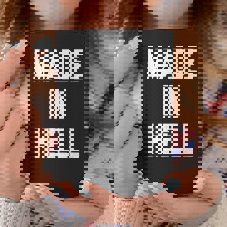 Made In Hell 面白いことわざ皮肉なノベルティ クール コーヒーマグ 面白い贈り物