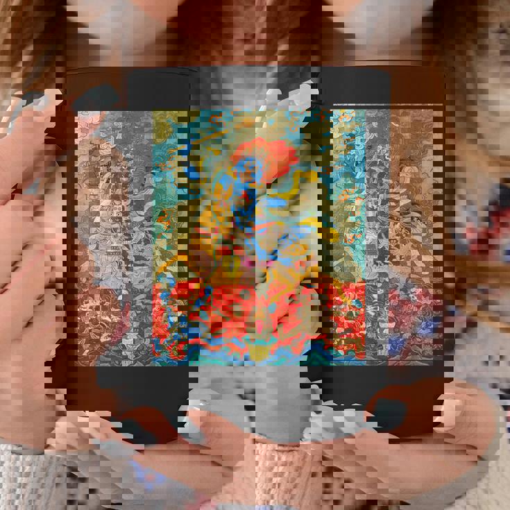 Magzor Gyalmo チベット仏教 タンカ 曼荼羅 仏教 コーヒーマグ 面白い贈り物